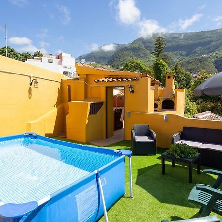Canarian House With Views And Pool Лос-Реалехос Экстерьер фото
